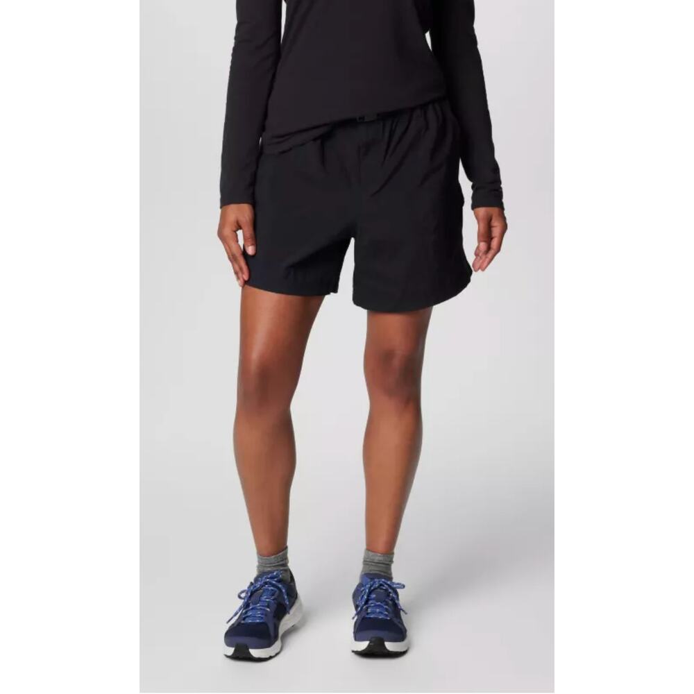 Columbia Women Sandy River II Cargo Black Shorts Size Large Water Activity - Picture 4 of 14